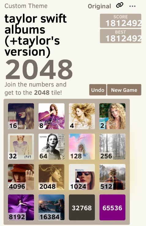 Taylor Swift 2048
