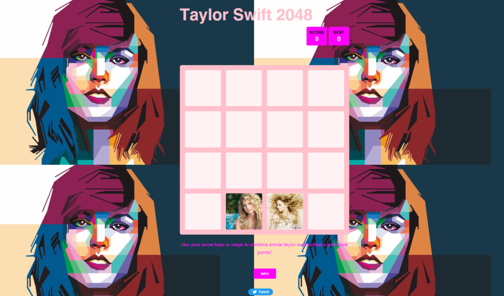 Achieve Victory in Taylor Swift 2048